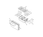 Whirlpool GI0FSAXVY012 freezer door parts diagram