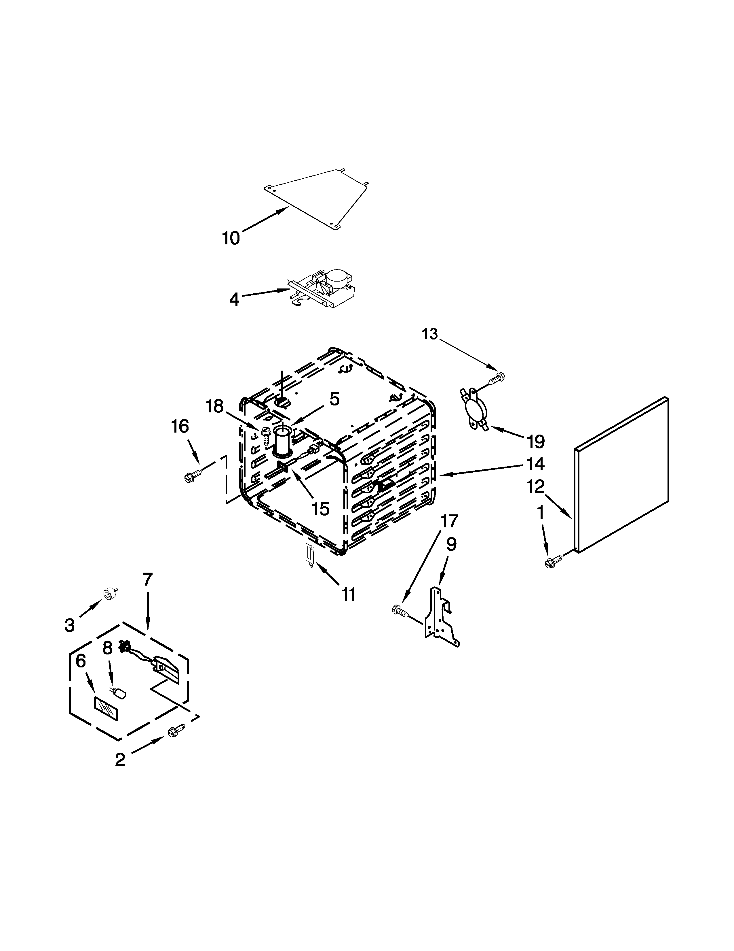 30" OVEN PARTS