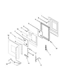 18" oven door parts