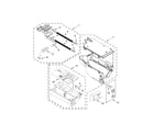 Maytag MHW5500FW0 dispenser parts diagram