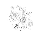 Maytag MHW5500FW0 tub and basket parts diagram