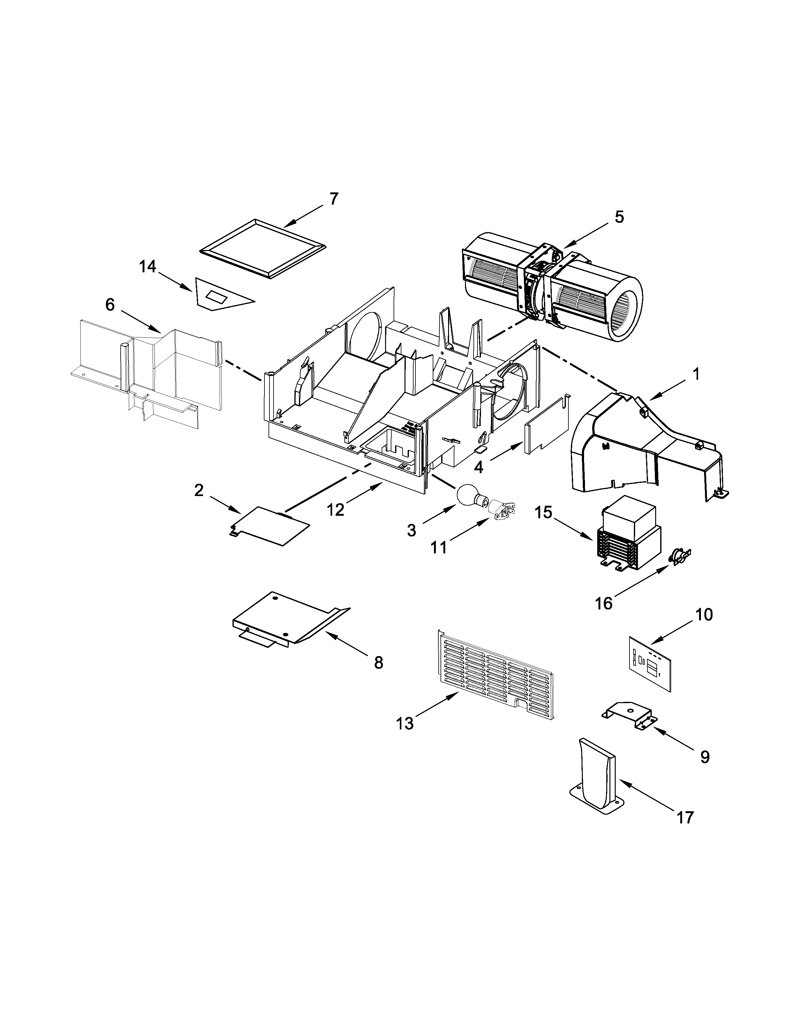 Air flow parts