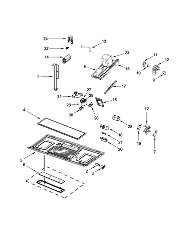 Interior and ventilation parts