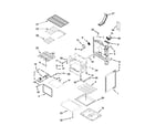 Whirlpool WFE745H0FS0 chassis parts diagram
