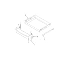 Whirlpool WFE745H0FS0 drawer parts diagram