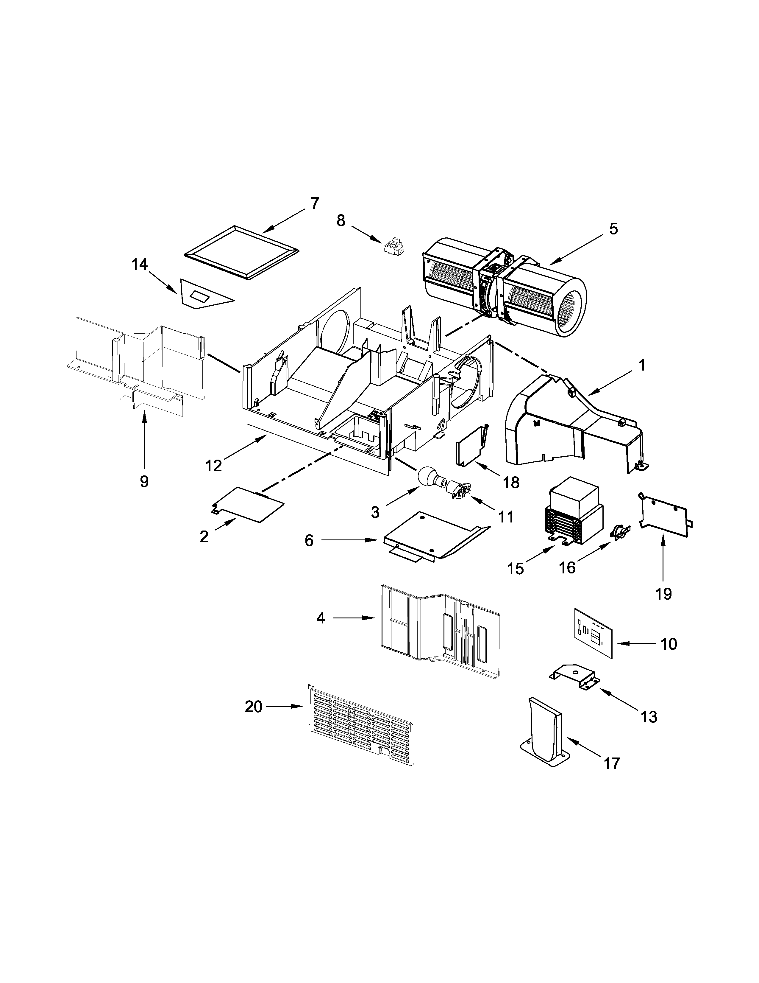 Air flow parts