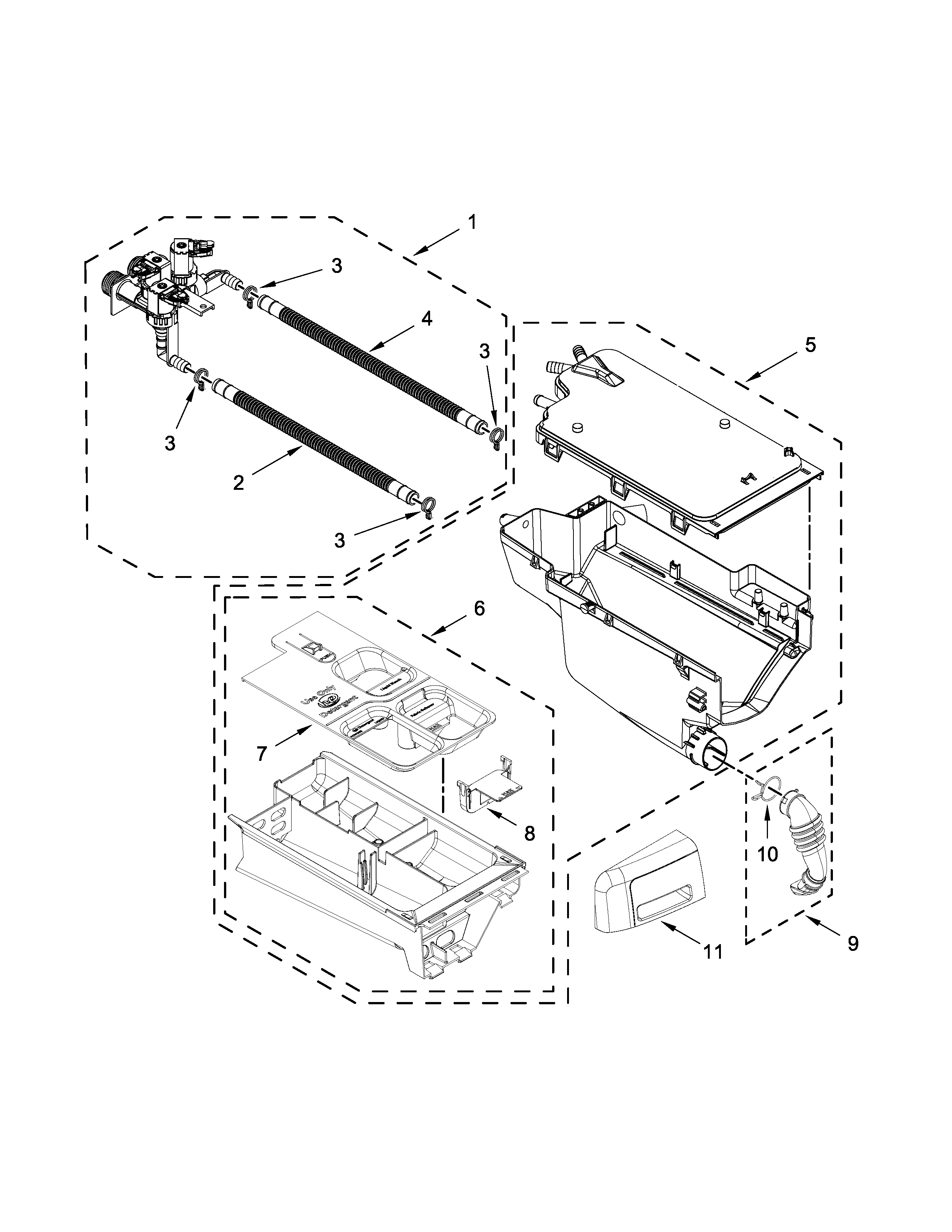 DISPENSER PARTS