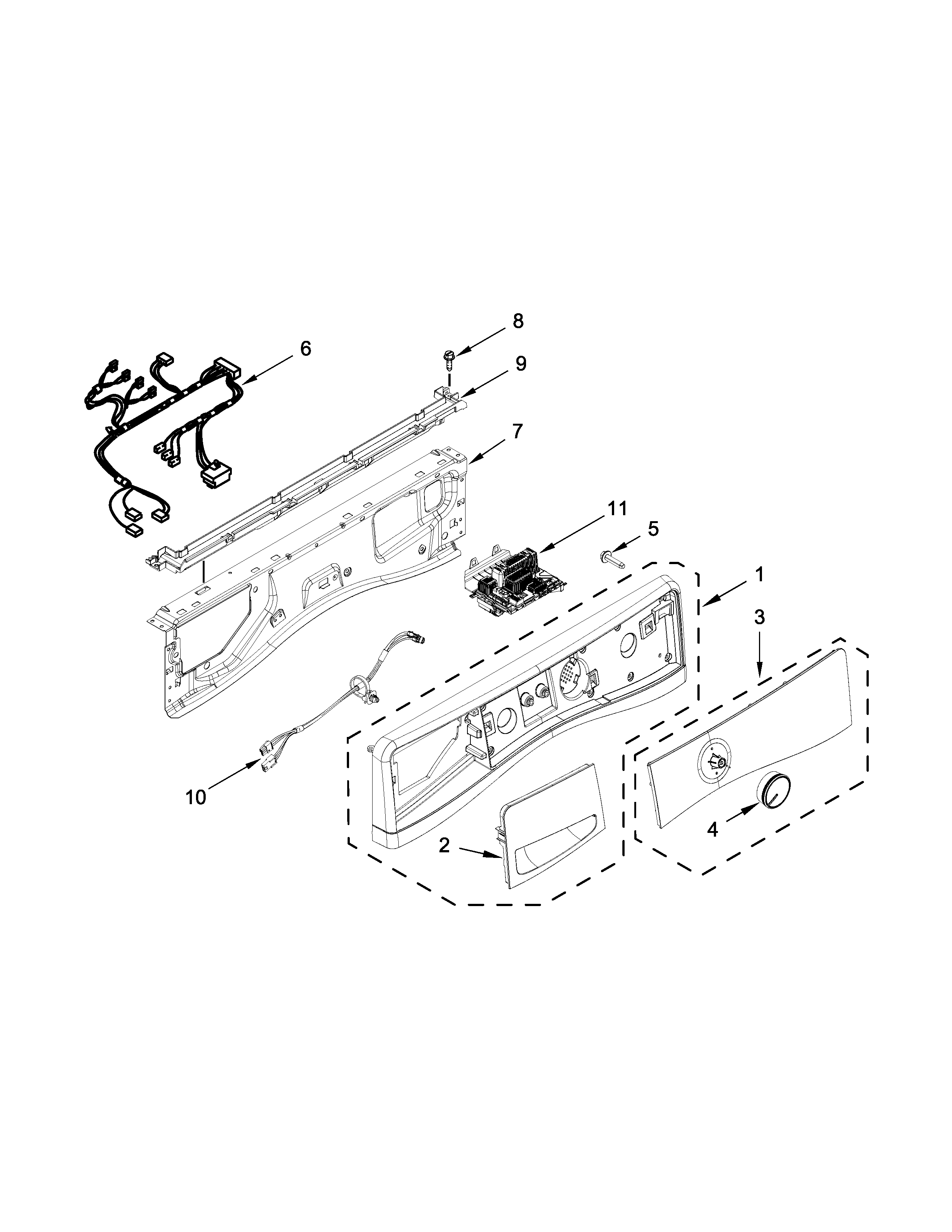 CONTROL PANEL PARTS