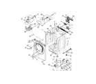 Whirlpool YWED90HEFC0 cabinet parts diagram
