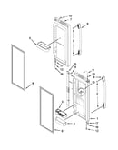 Refrigerator door parts
