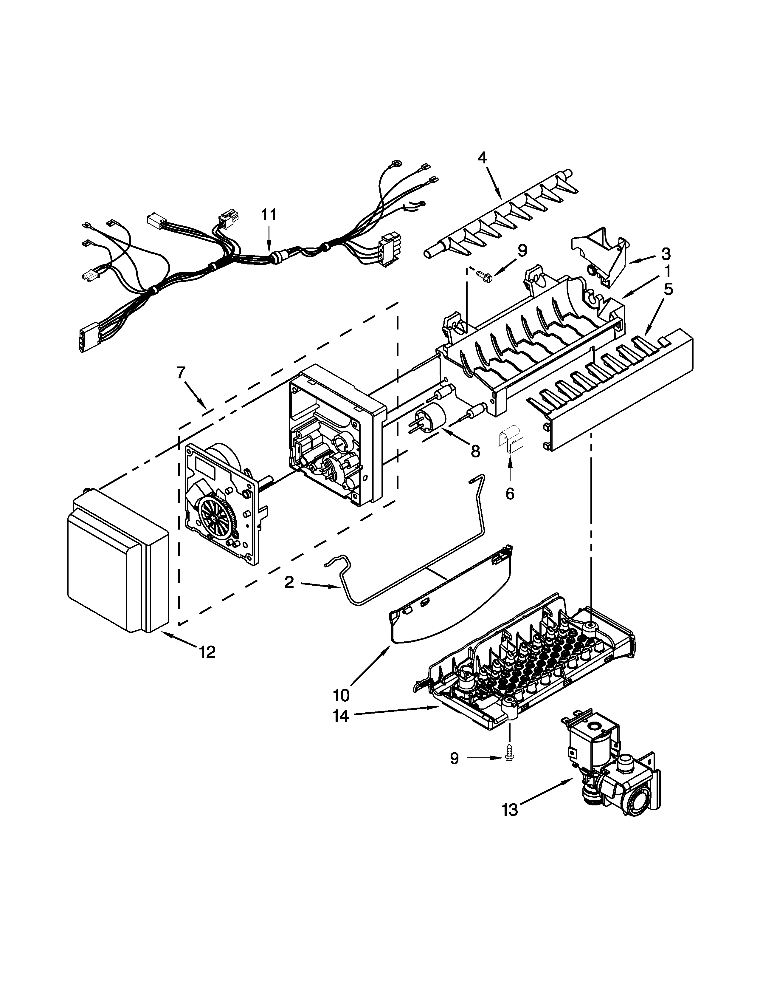 Icemaker parts