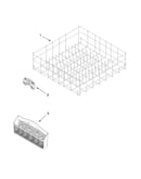 Lower rack parts