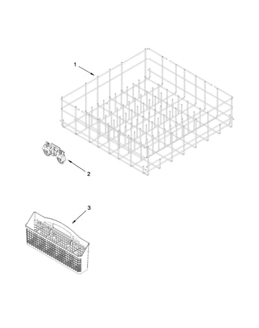Lower rack parts