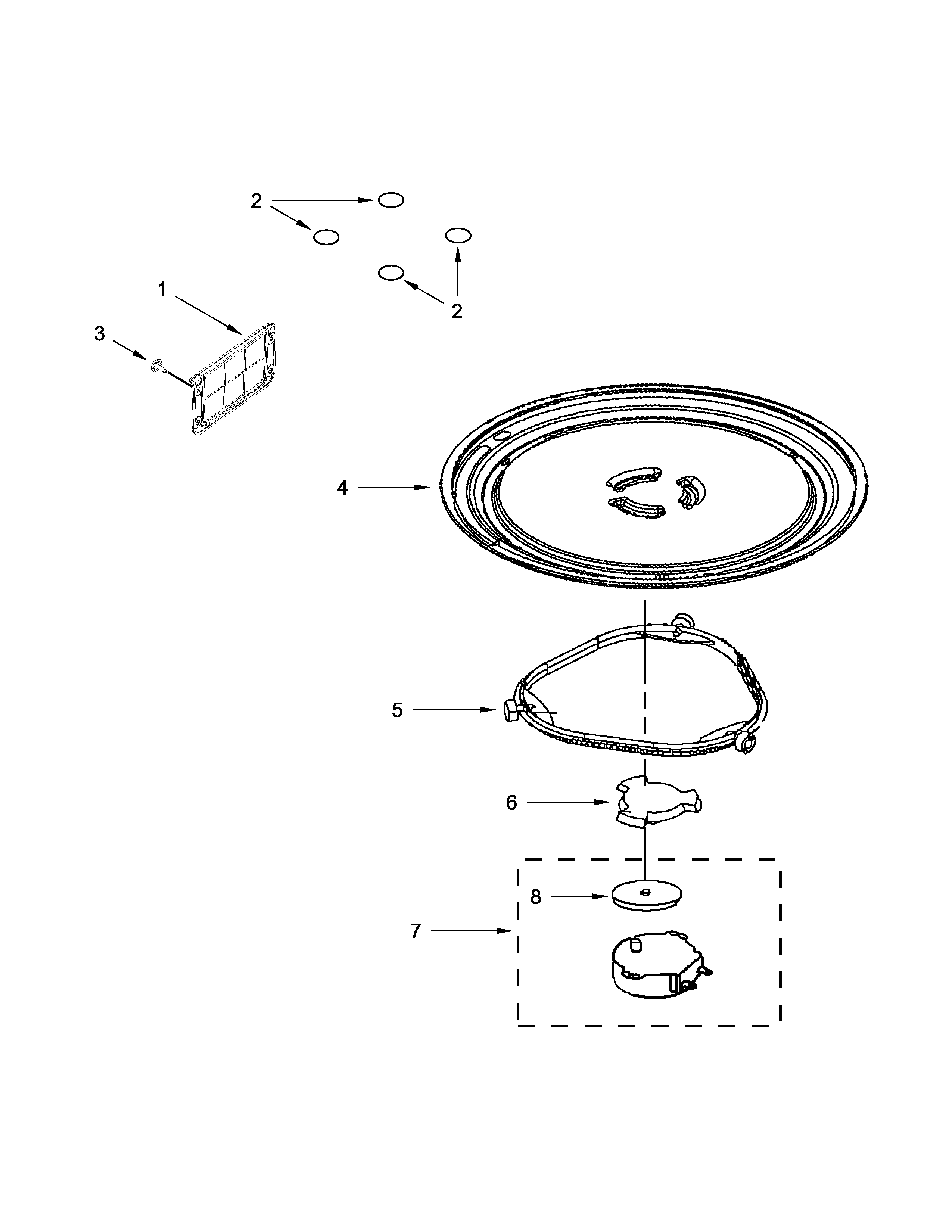 TURNTABLE PARTS