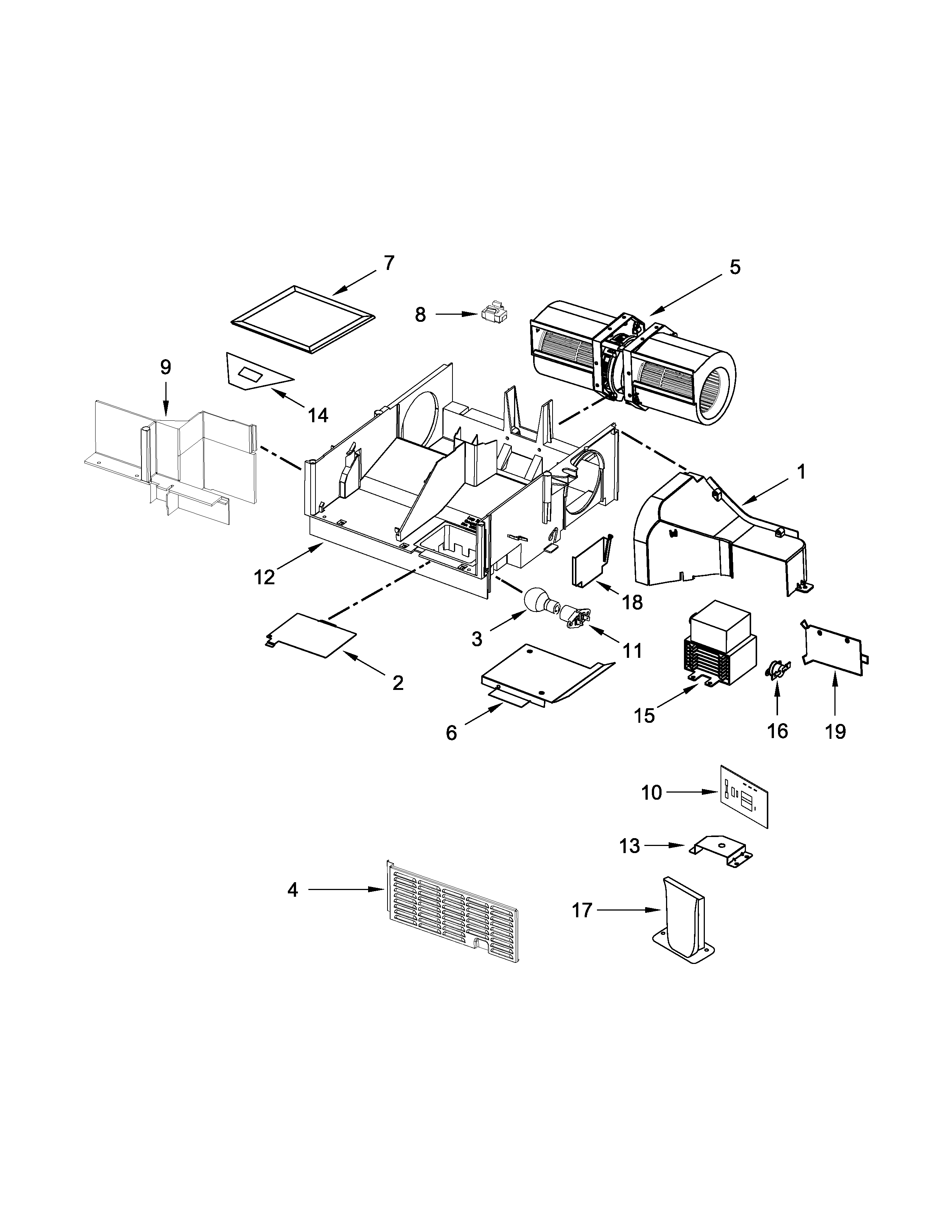 Air flow parts