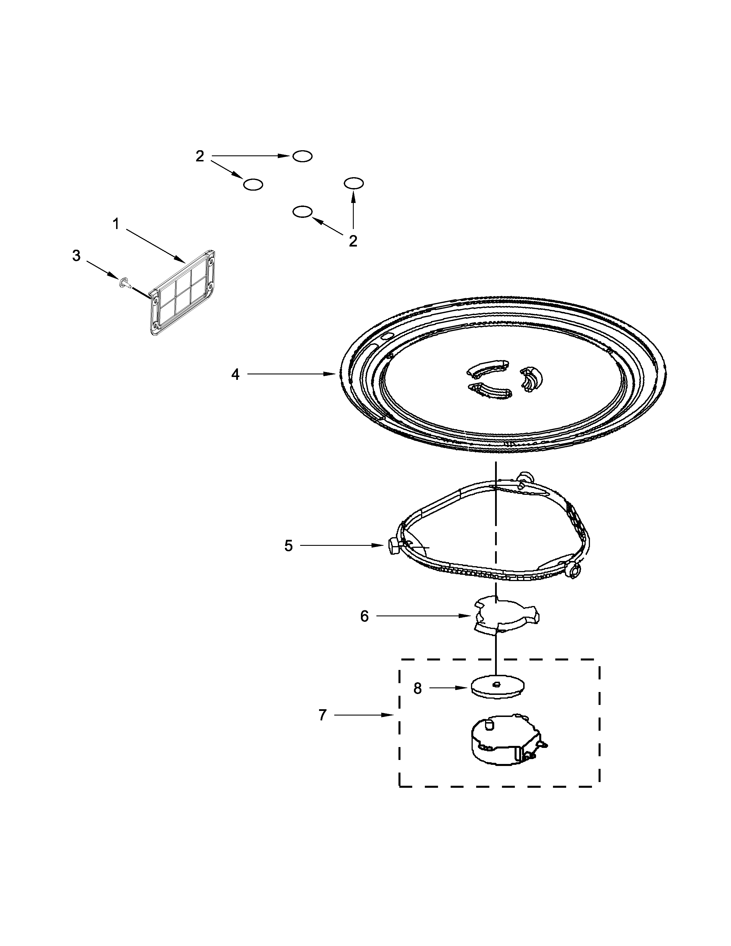 Turntable parts