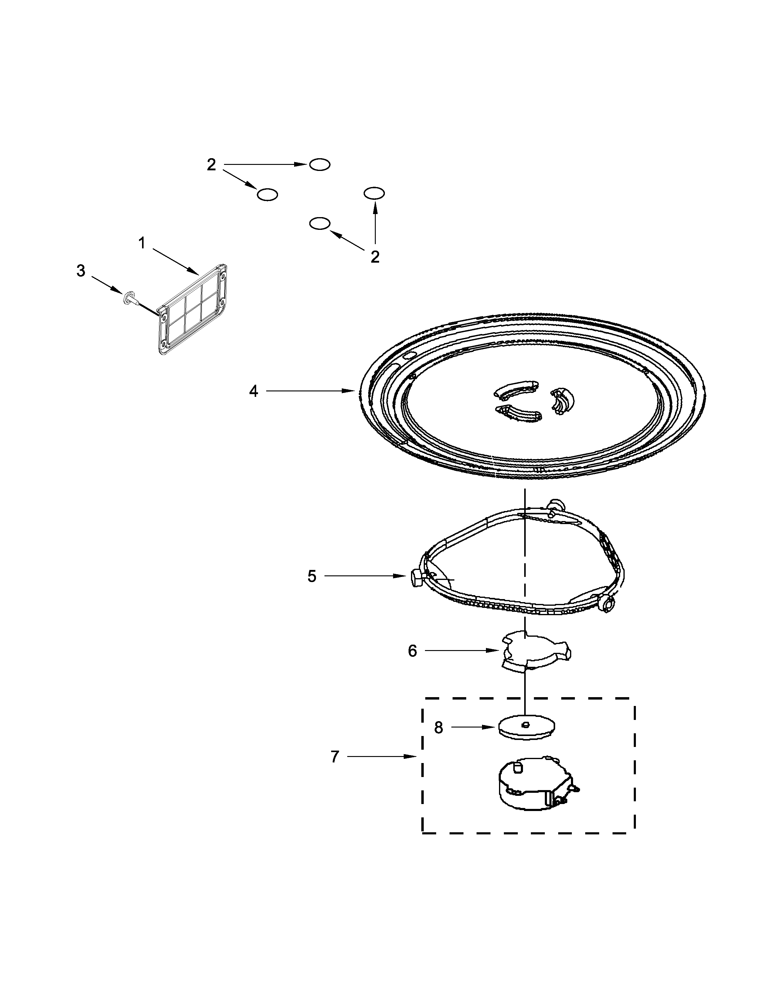 Turntable parts