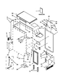 Cabinet liner and door parts