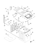 Lid and cabinet parts