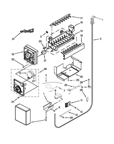 Icemaker parts