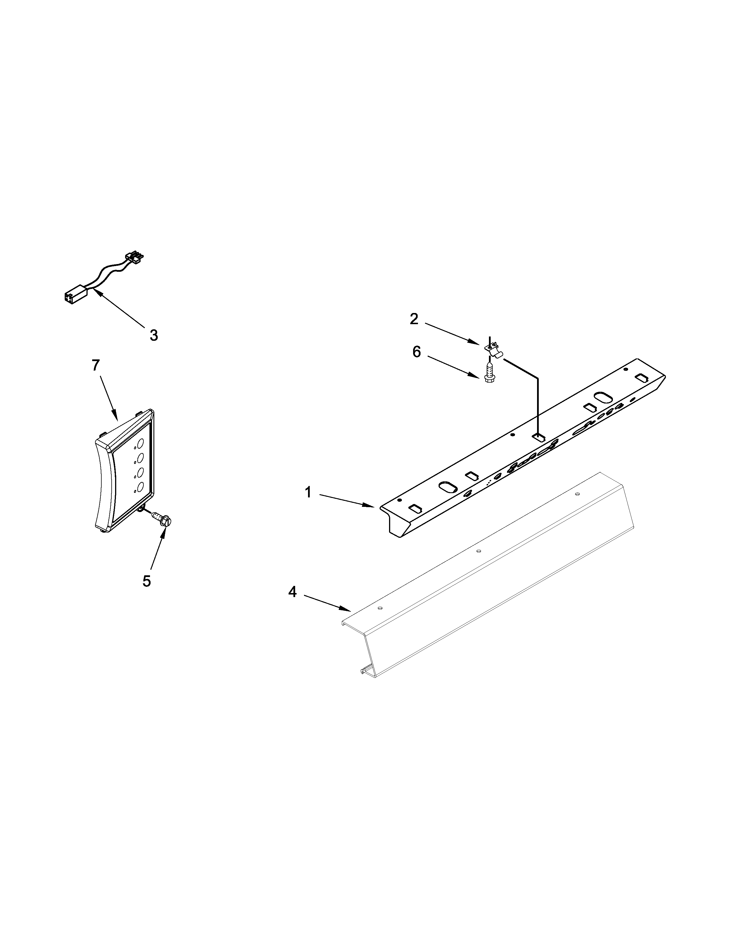 CONTROL PANEL PARTS