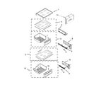 KitchenAid KBSD618ESS00 refrigerator shelf parts diagram