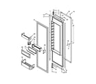 KitchenAid KBSD618ESS00 refrigerator door parts diagram