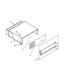 Top grille and unit cover parts