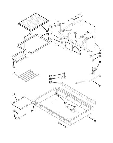 Burner box parts