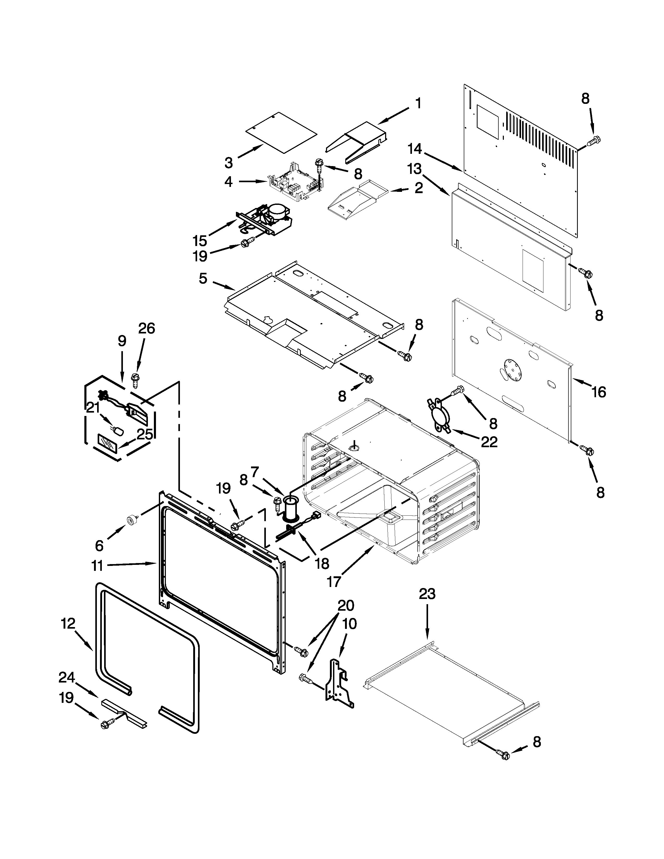 OVEN PARTS