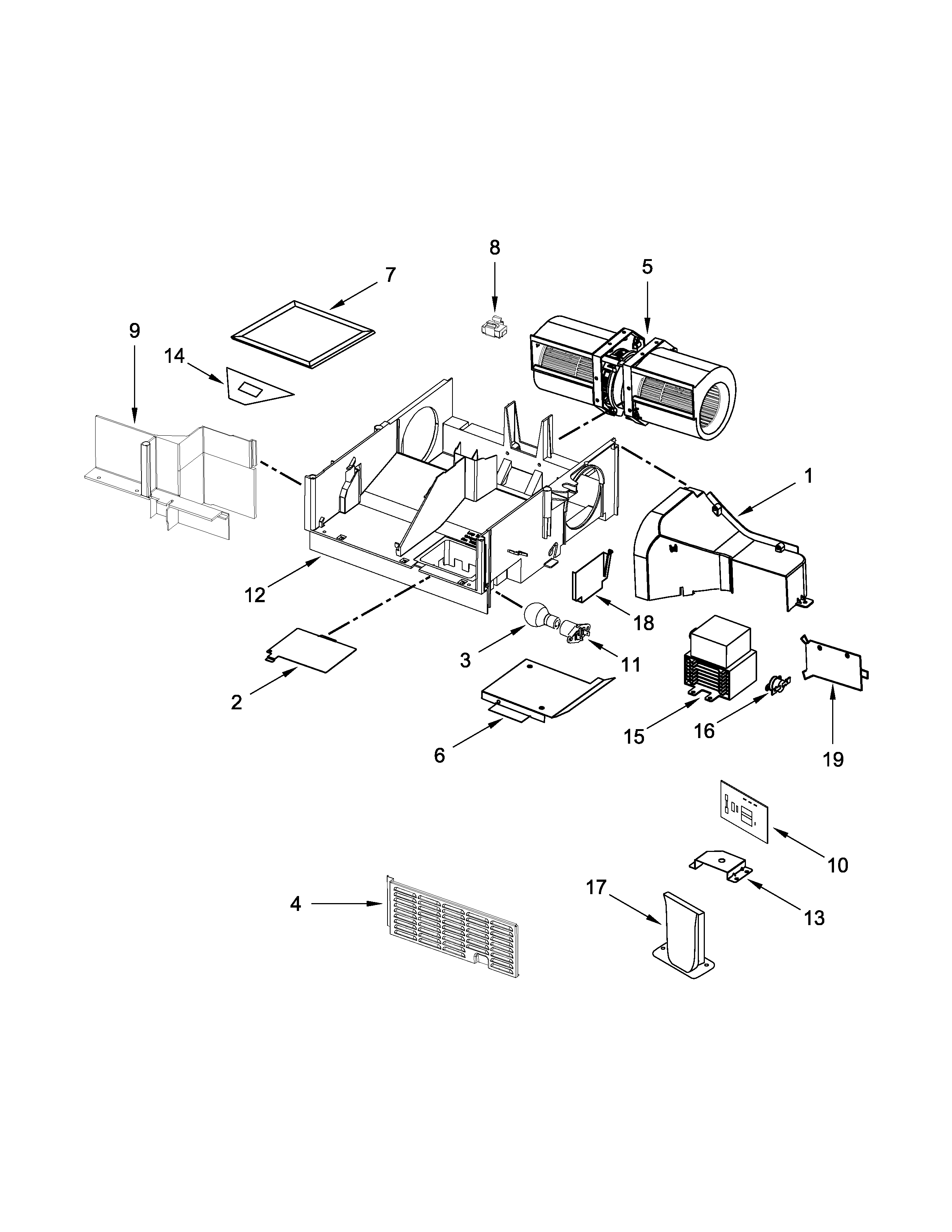 Air flow parts