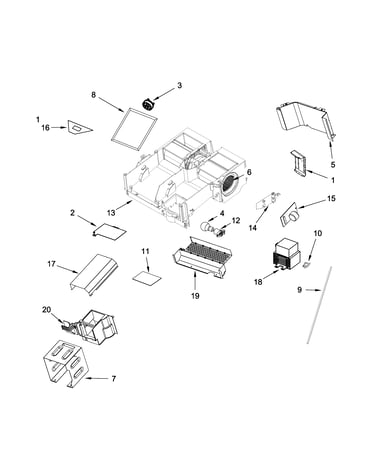 Air flow parts