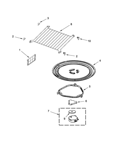 Turntable parts