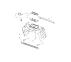 Whirlpool WMH73521CE2 cabinet and installation parts diagram