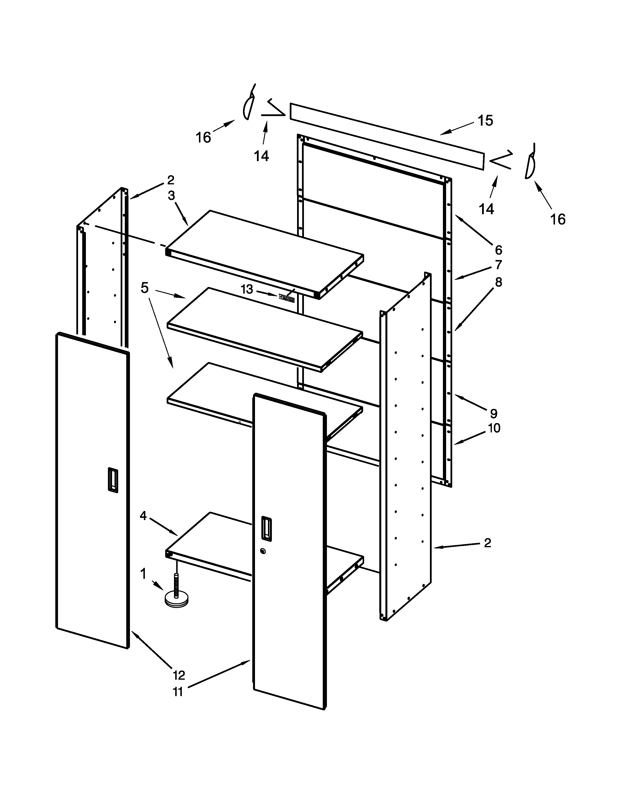 Jumbo gearbox parts