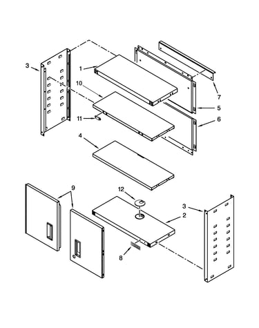 28" wall gearbox parts