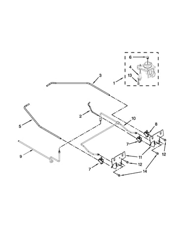 Cooktop burner parts