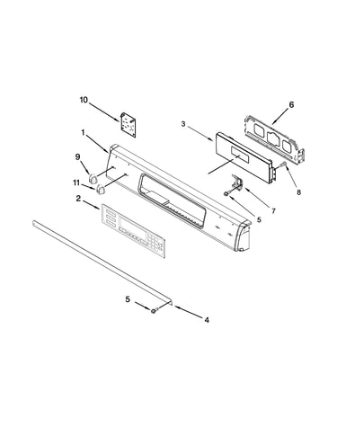 Control panel parts
