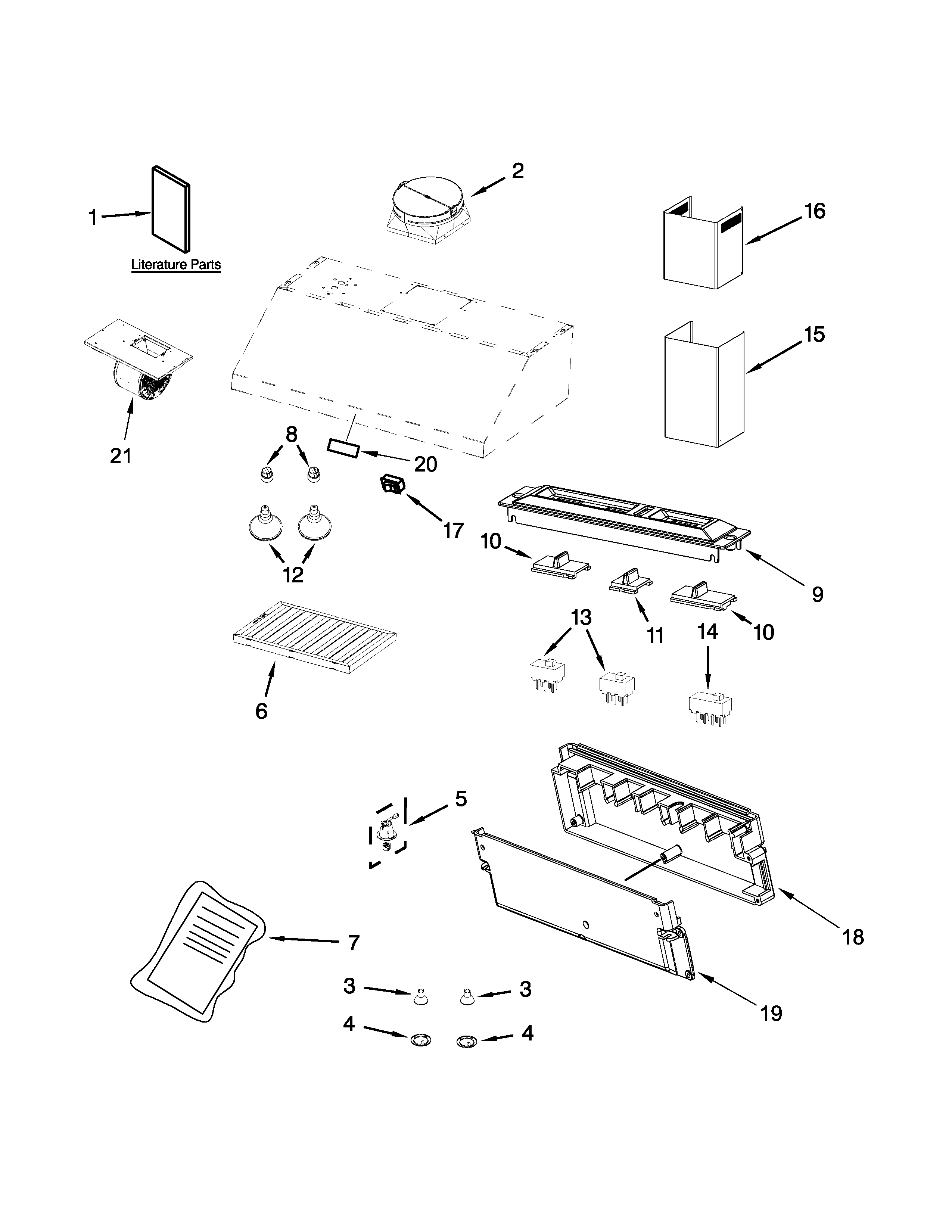 Hood parts