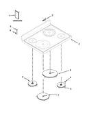 Cooktop parts