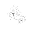 KitchenAid YKIRS608BSS1 drawer parts diagram