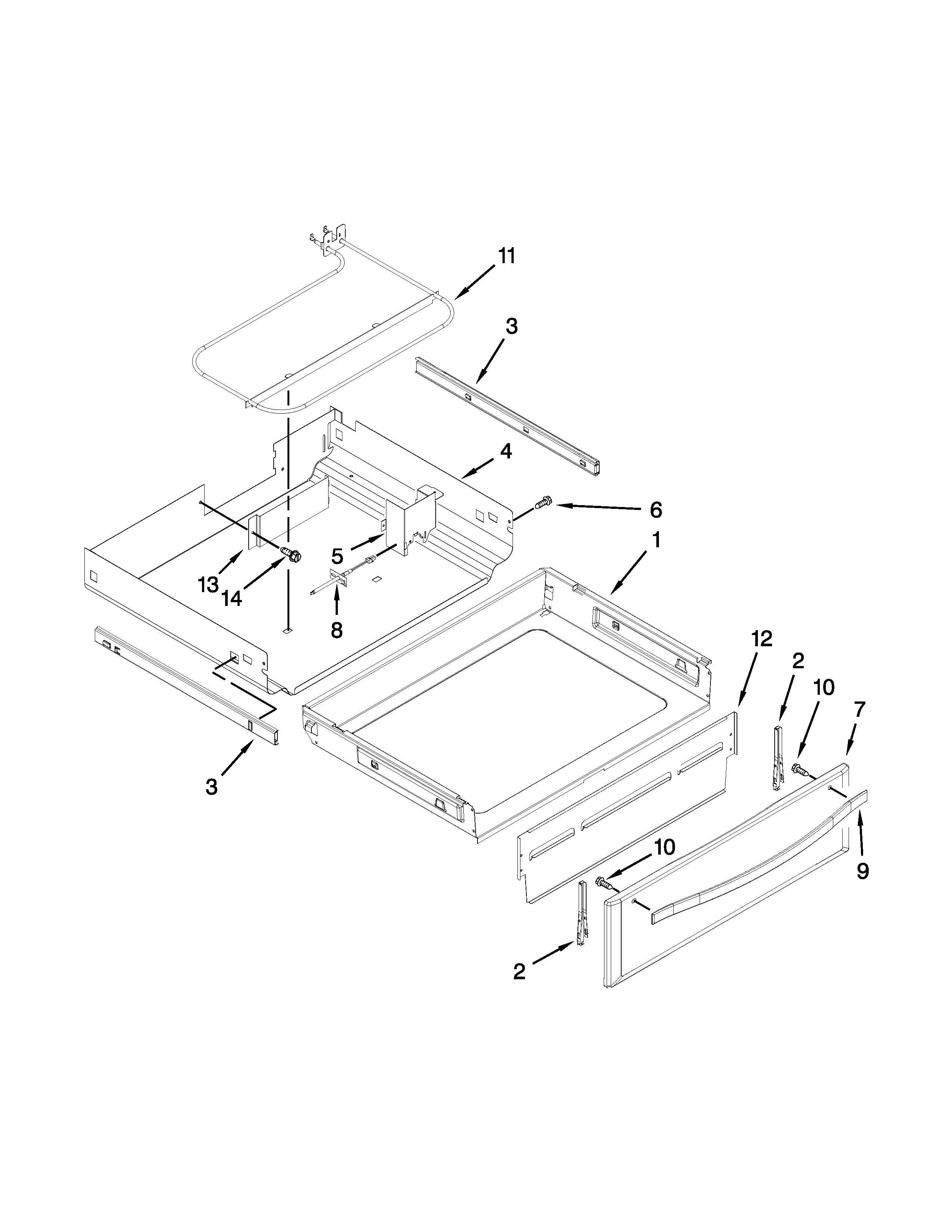 Drawer parts