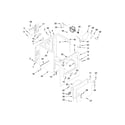 Maytag MEDC215EW1 cabinet parts diagram