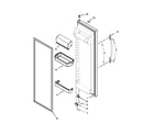 Maytag 8MSF25N4BW02 refrigerator door parts diagram