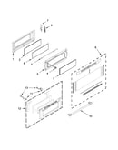 Upper door parts