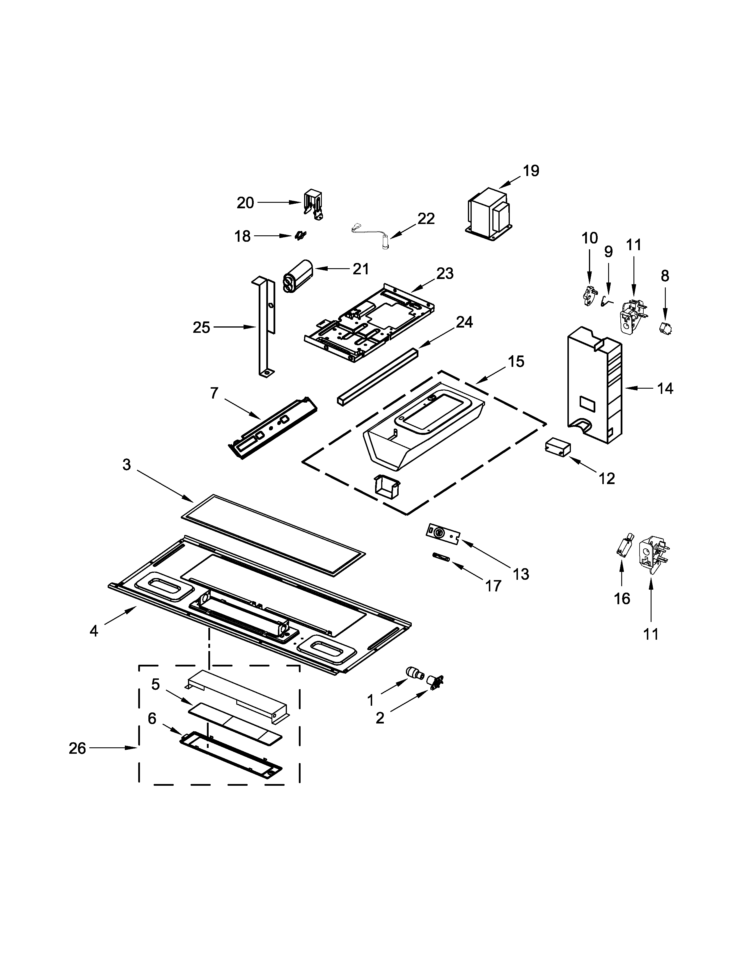 Interior and ventilation parts