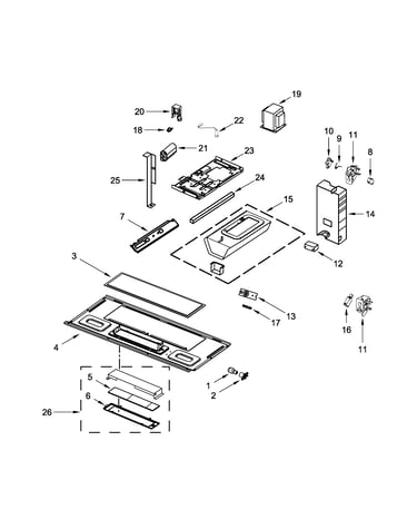 Interior and ventilation parts