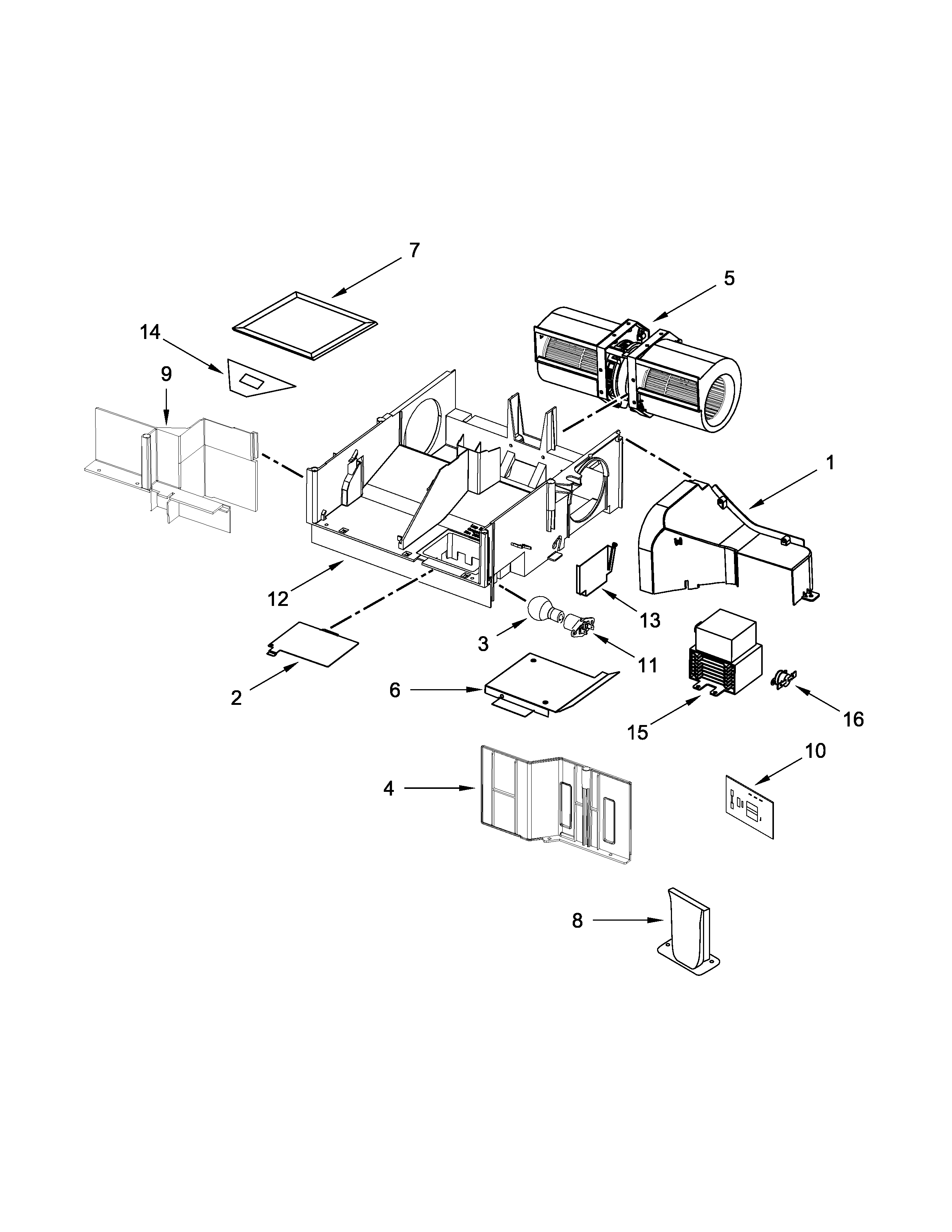 Air flow parts