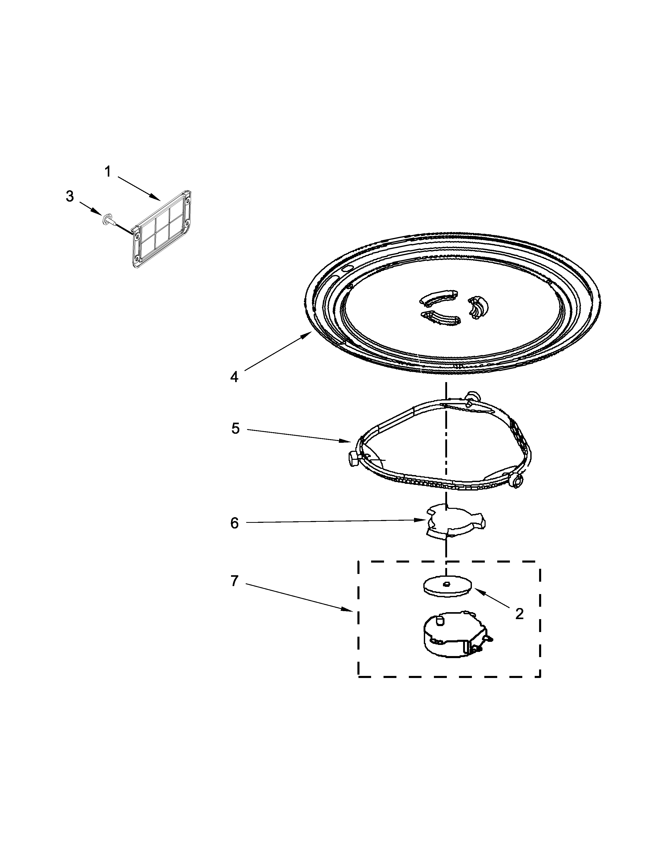 Turntable parts