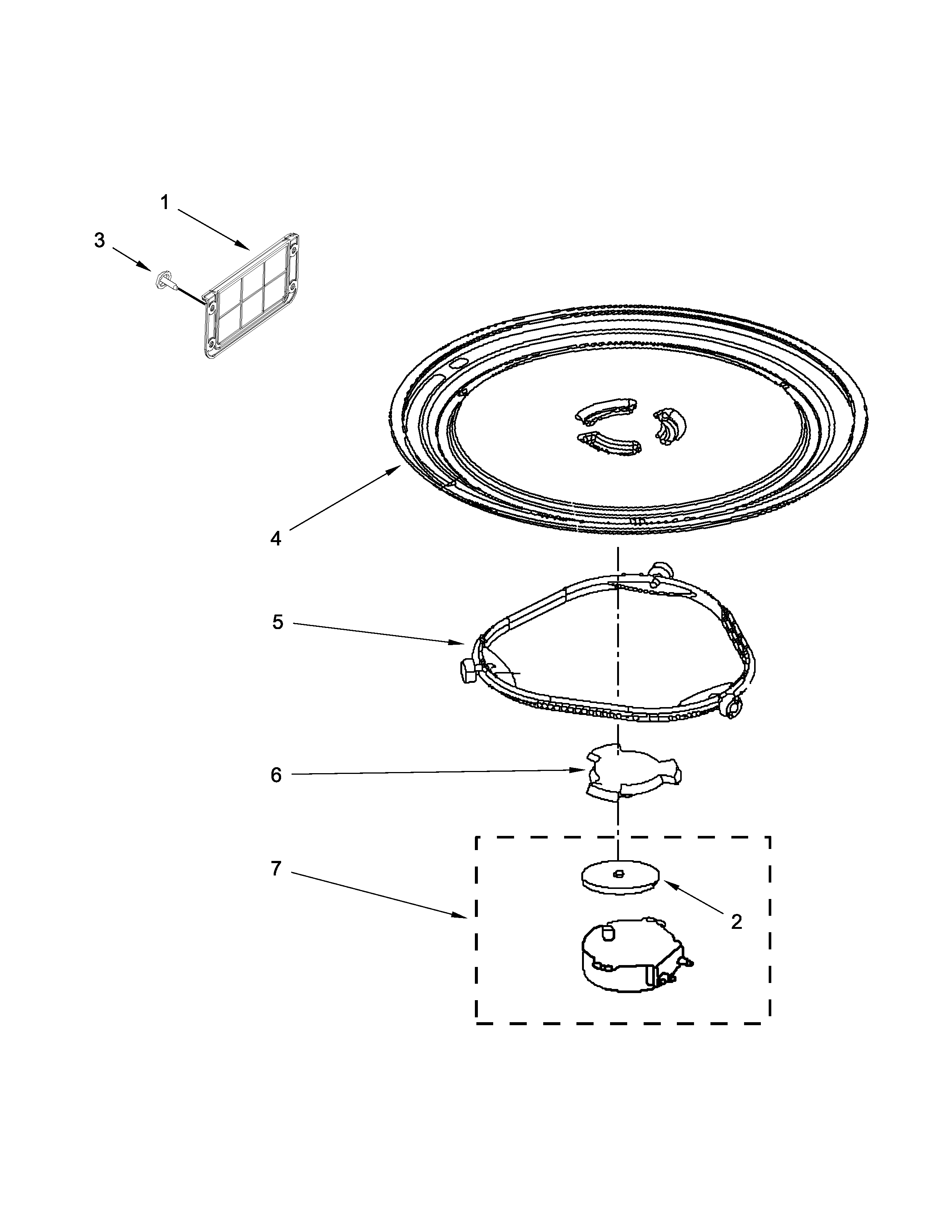 TURNTABLE PARTS